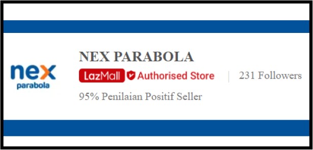 Beli Paket Nex Parabola Menggunakan Lazada