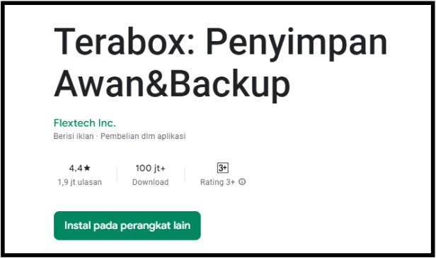 Download Aplikasi Terabox