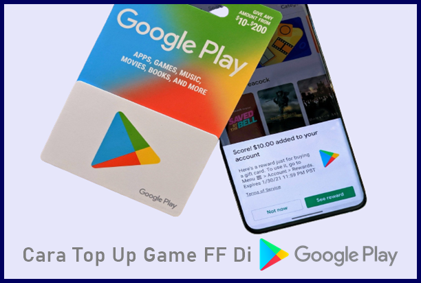 Cara Top Up Game FF Di Google Play