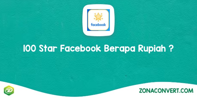 100 Star Facebook Berapa Rupiah ?